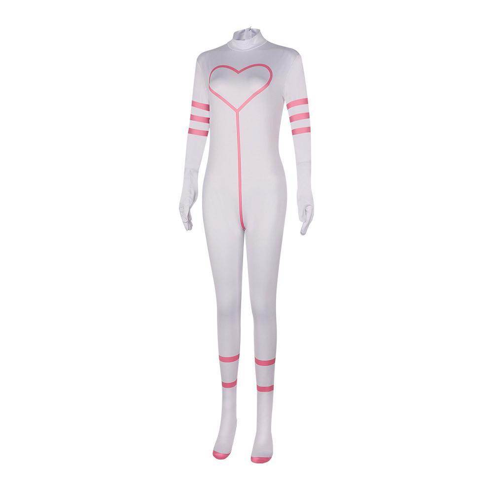 Angel Dust Hazbin Hotel Jumpsuit Carnival Cosplay Costume For Adult - Ecosfun