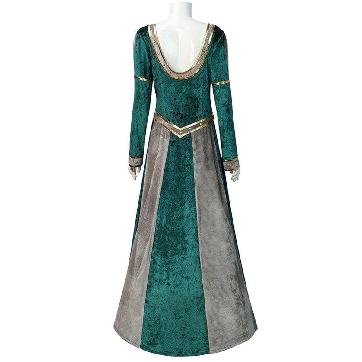 Anime Movie Shrek Princess Fiona Dress Halloween Carnival Suit Cosplay Costume For Adults - Ecosfun