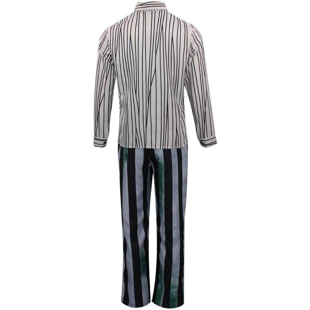 Beetlejuice 2 Michael Keaton Costume for men Party Halloween Suit - Ecosfun