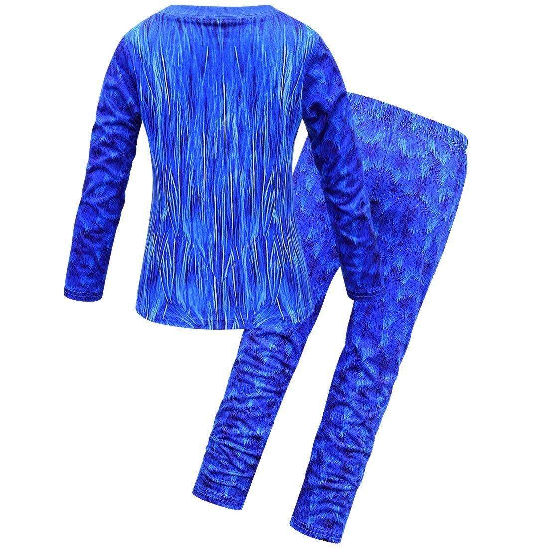 Boys Long Sleeve Cartoon Pants Set Sonic the Hedgehog Print costumes Set - Ecosfun