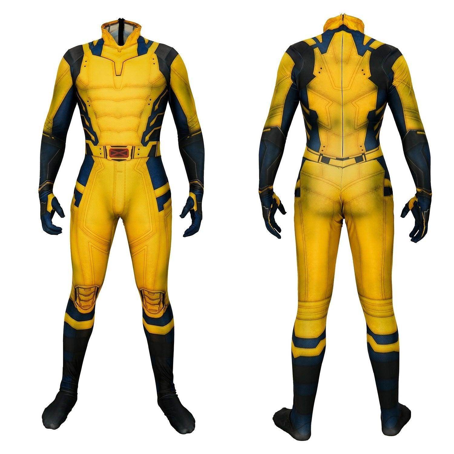 Deadpool 3 Wolverine Logan James Howlett Cosplay Jumpsuit Costume for Adults & Kids - Ecosfun