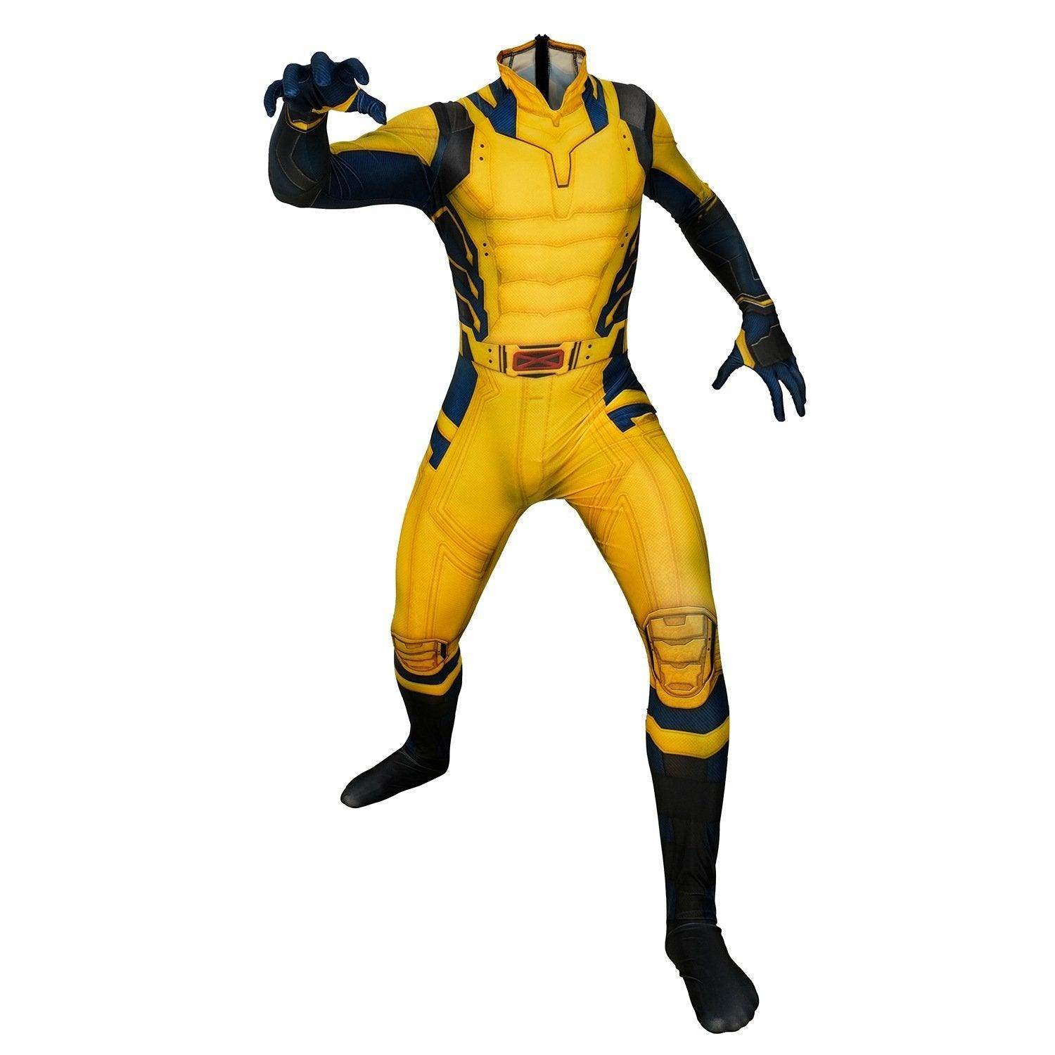 Deadpool 3 Wolverine Logan James Howlett Cosplay Jumpsuit Costume for Adults & Kids - Ecosfun
