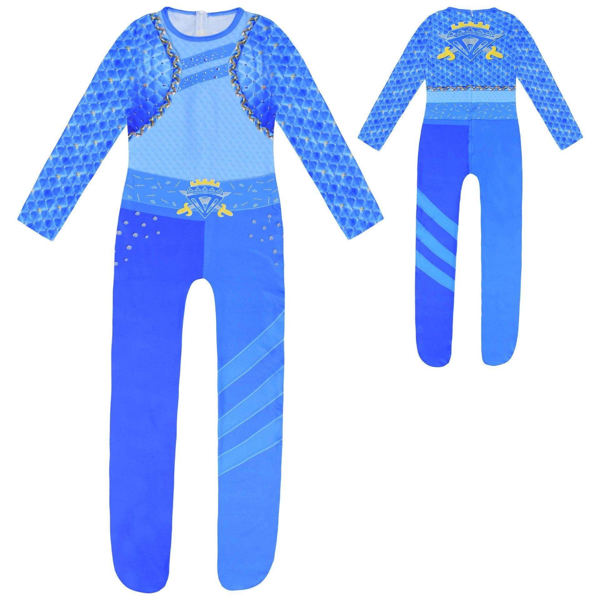 Descendants 4 Queen of Hearts Costume Halloween for Kids Girls - Ecosfun
