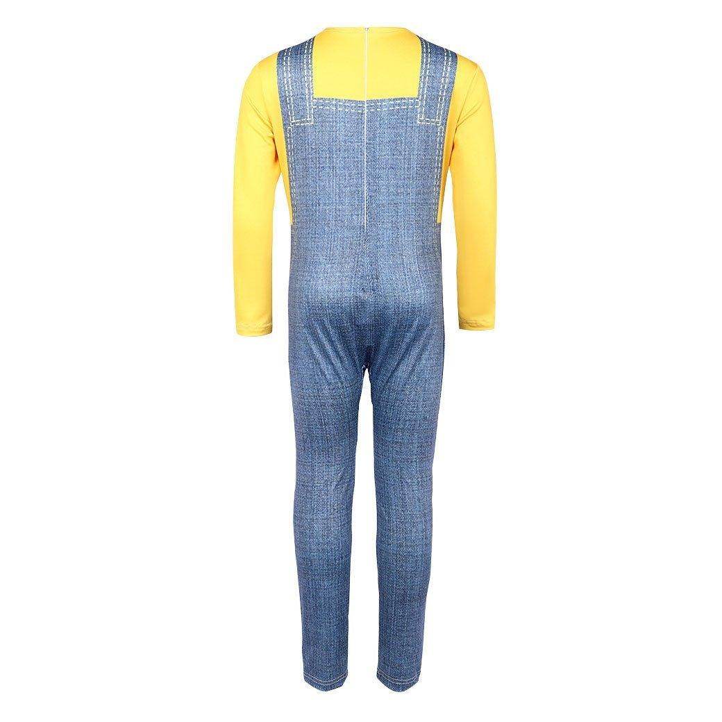 Despicable Me Minion Costume Cosplay Halloween Masquerade Party Halloween Full Set - Ecosfun