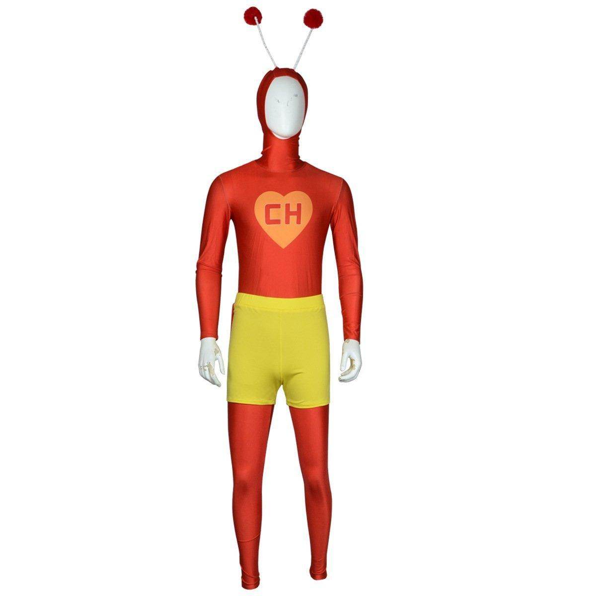 El Chapulín Colorado Cosplay Costume Chespirito4 The Red Grasshopper - Ecosfun