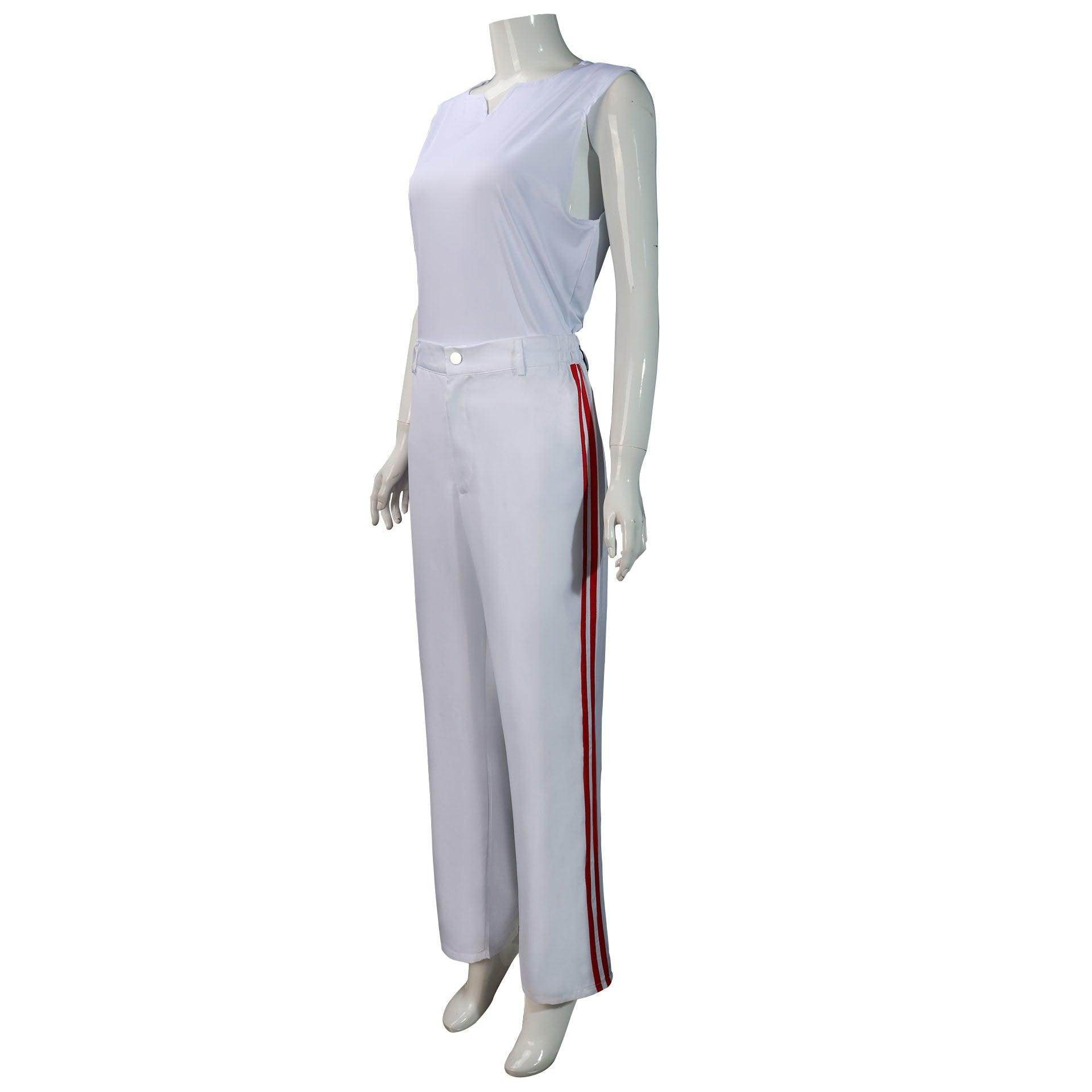 Freddie Mercury Cosplay Costume Queen's Lead Singer Outfit for Adults - Ecosfun