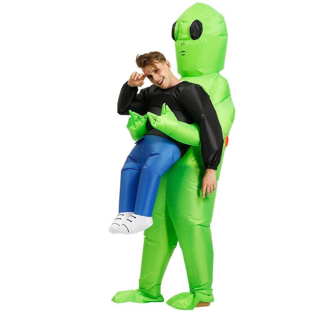 Funny inflatable Alien costume Halloween Party for Adult Kids - Ecosfun