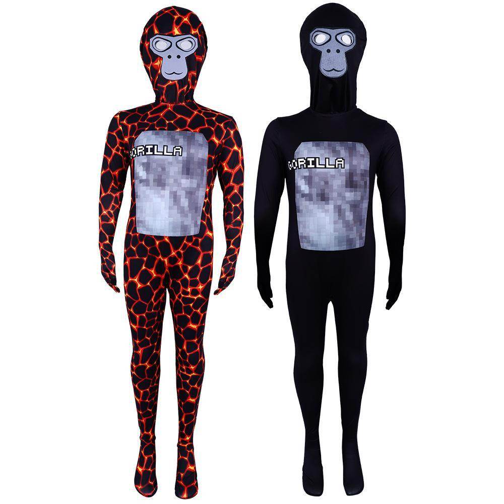 Games Crazy Lava Kaiju Gorilla Tap Cosplay Costumes for Kids - Ecosfun