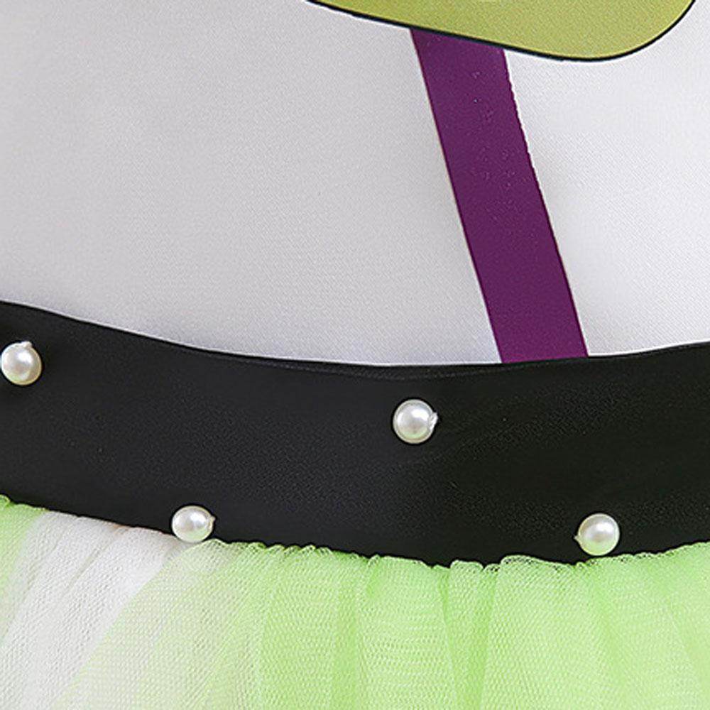Girls' Buzz Lightyear Princess Dress Beaded Patchwork Party Gown - Ecosfun