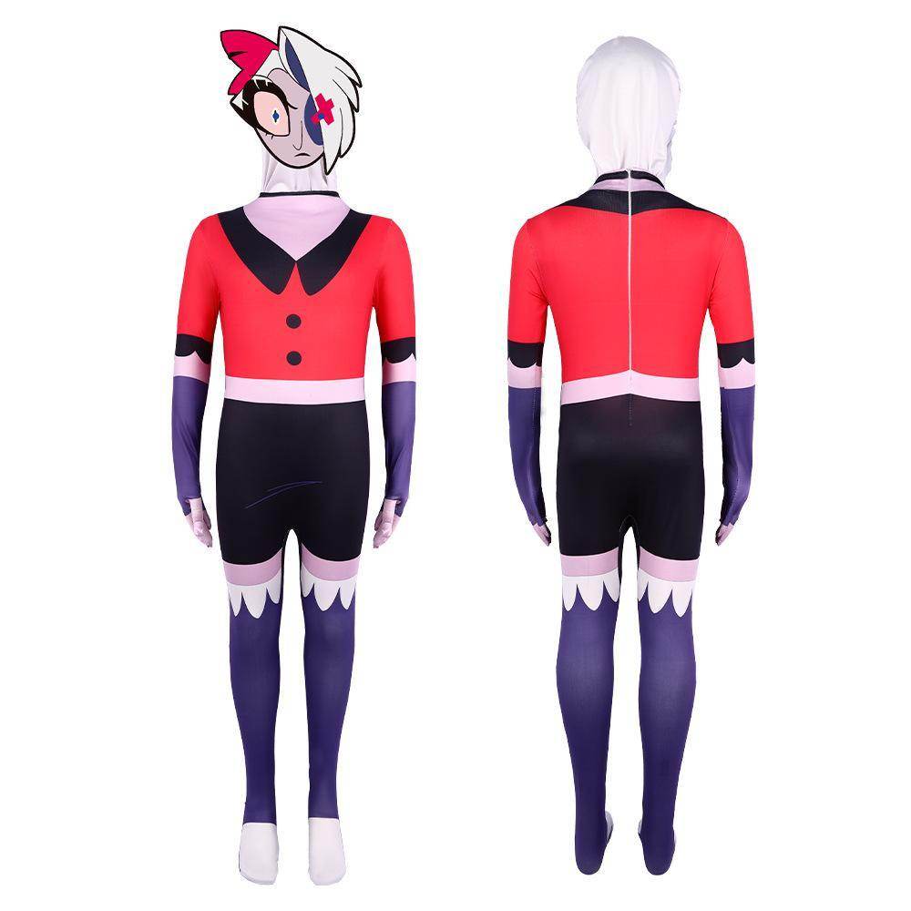 Hazbin Hotel Vaggie Jumpsuit Adult Kids Cosplay Costume Halloween Carnival - Ecosfun
