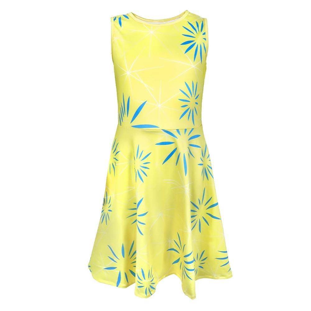 Inside Out 2 Joy Anger Fear Sadness Disgust cosplay costumes dress for the Halloween stage show - Ecosfun