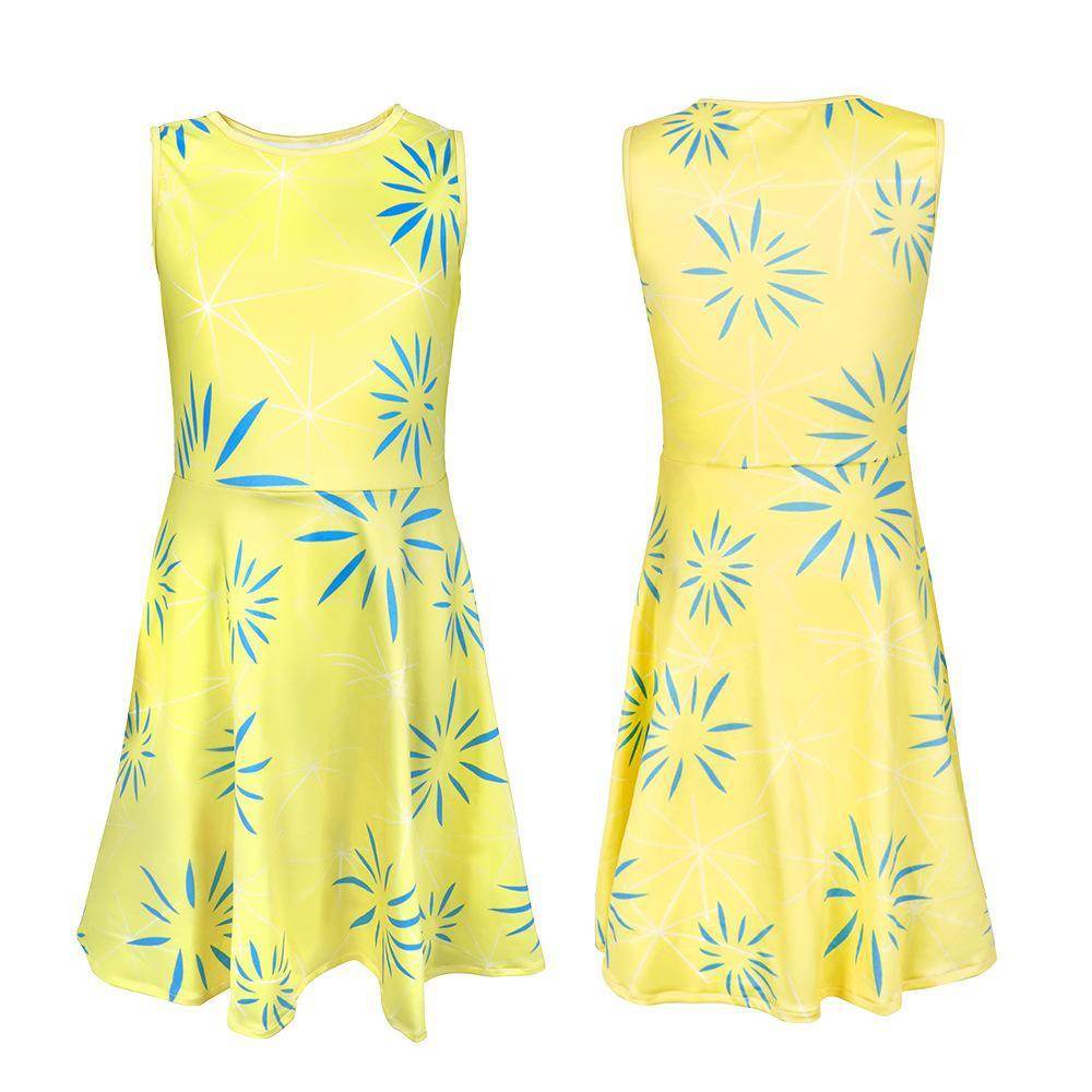 Inside Out 2 Joy Anger Fear Sadness Disgust cosplay costumes dress for the Halloween stage show - Ecosfun