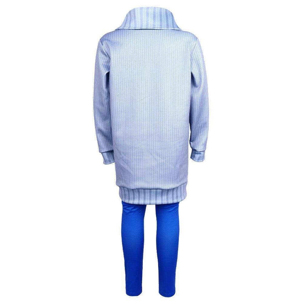 Inside Out 2 Sadness Costume Halloween Stage Performance Outfit for Kids and Adults - Ecosfun