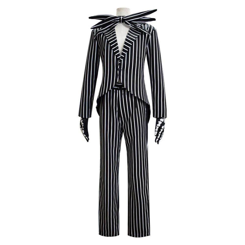 Jack Skellington Couples Costume Nightmare Before Christmas For Women Men - Ecosfun