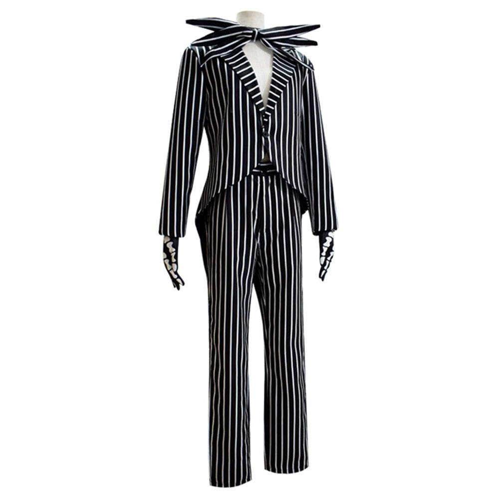 Jack Skellington Couples Costume Nightmare Before Christmas For Women Men - Ecosfun