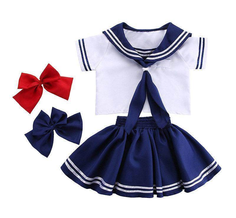 Japanese School Uniform Cosplay Family Matching Costume - Ecosfun