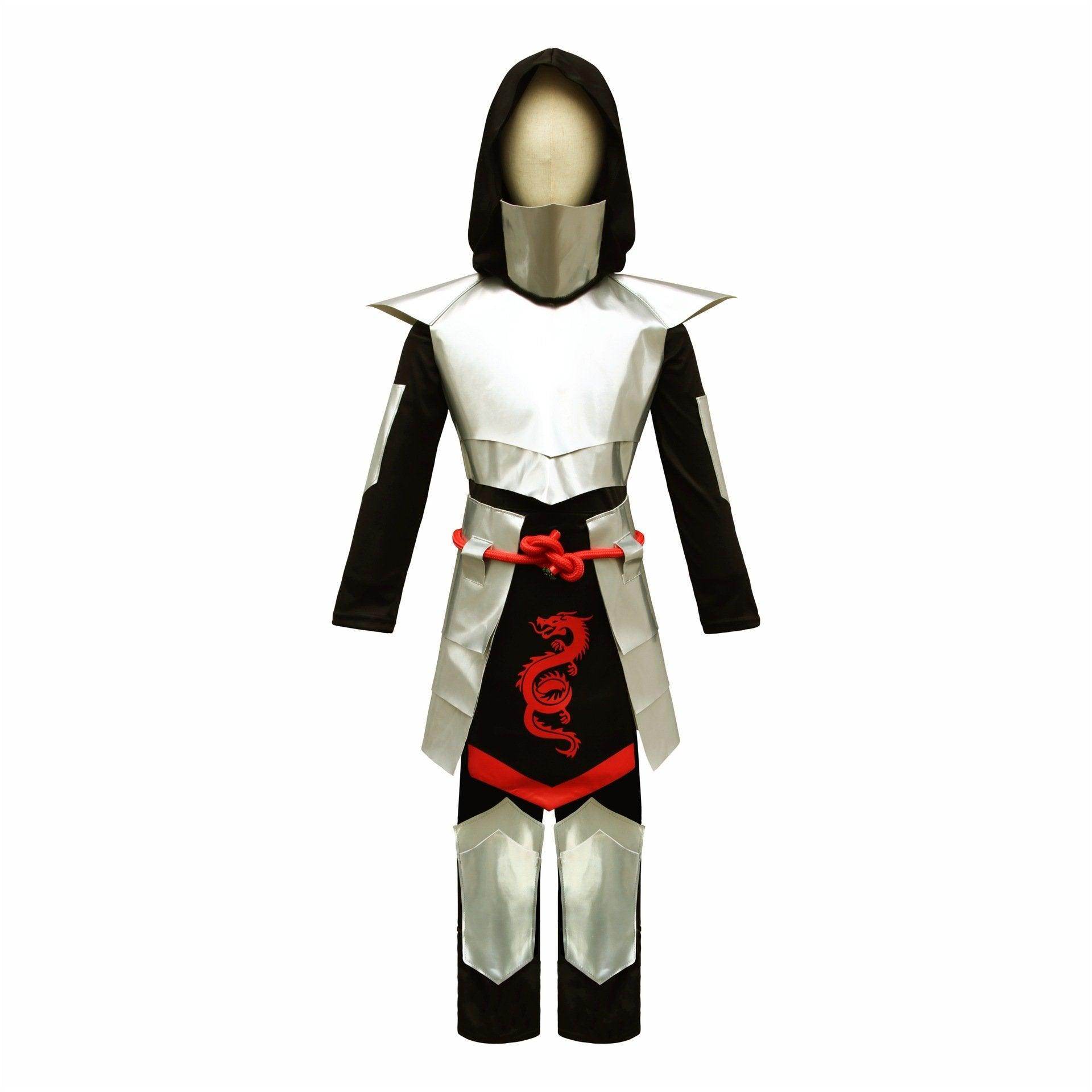 Kids Japanese Ninja Costume Halloween Performance Outfit - Ecosfun