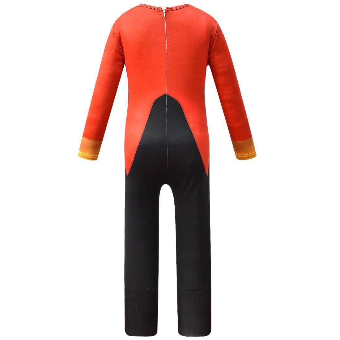 Kids Sonic The Hedgehog Dr. Eggman Cosplay Zentai Jumpuit Costume - Ecosfun