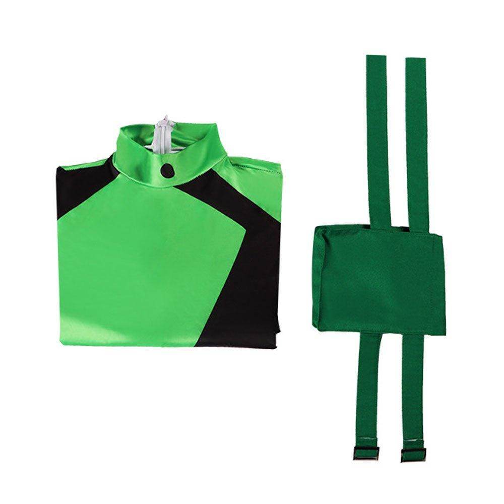 Kim Possible Shego Costume Bodysuit Jumpsuit Party Halloween - Ecosfun