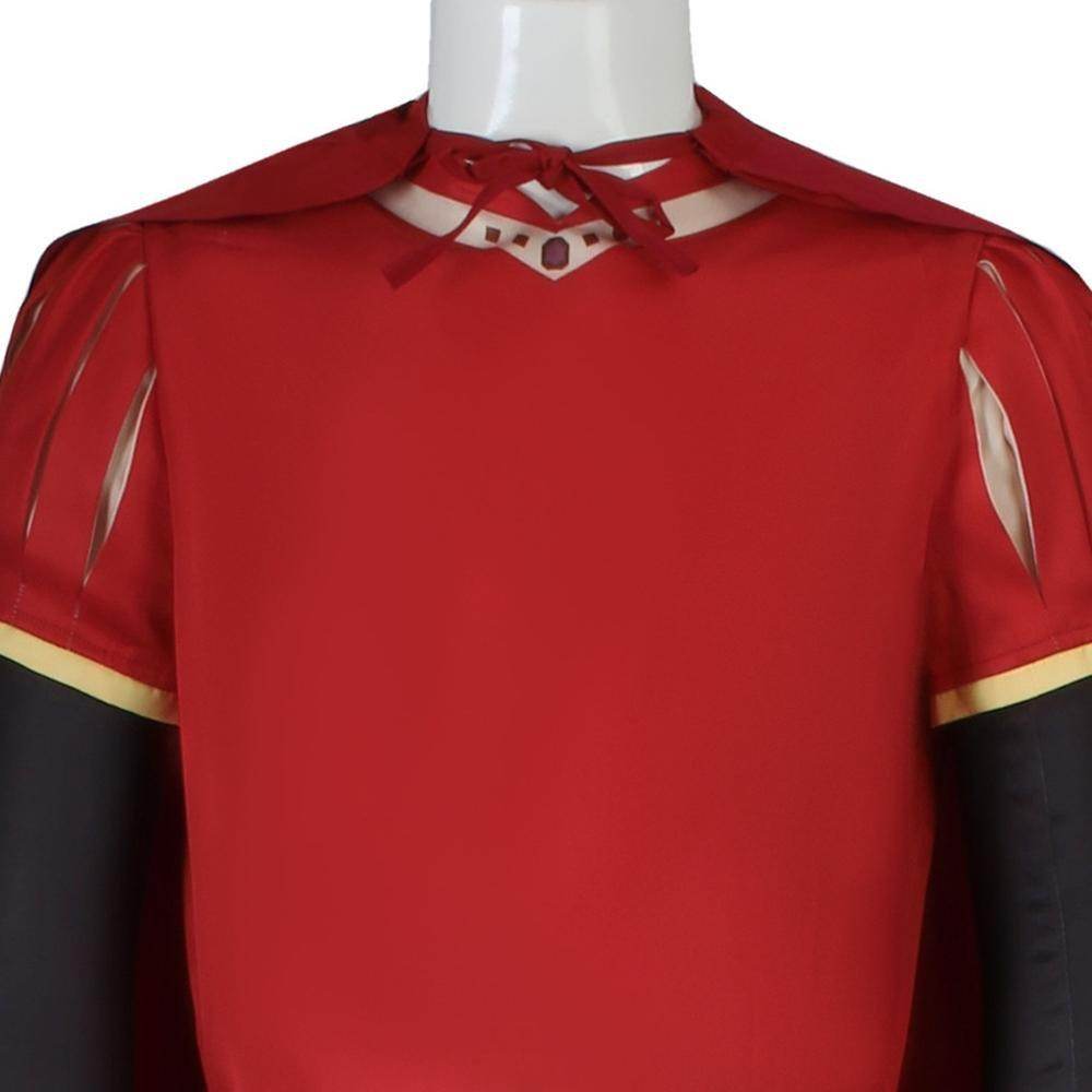 Lord Farquaad Halloween Cosplay Costume Shrek Red Robe Cape - Ecosfun