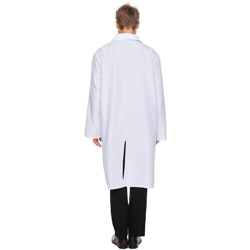 Mad Scientist Coat with Wig Halloween carnival costume for Adult - Ecosfun