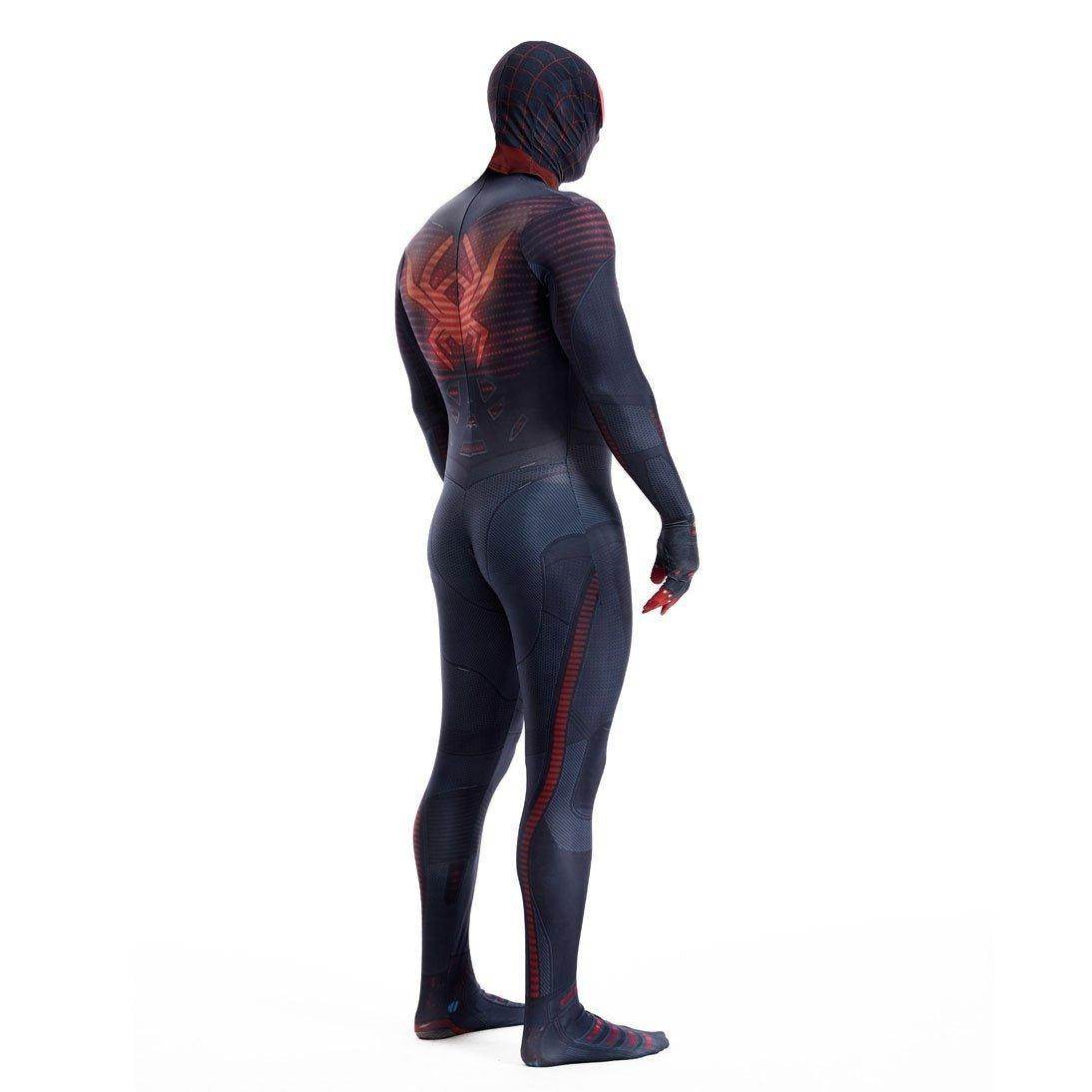 Miles Morales Spider Man PS5 Cosplay Suit Ultimate Costume for Kids and Adults - Ecosfun