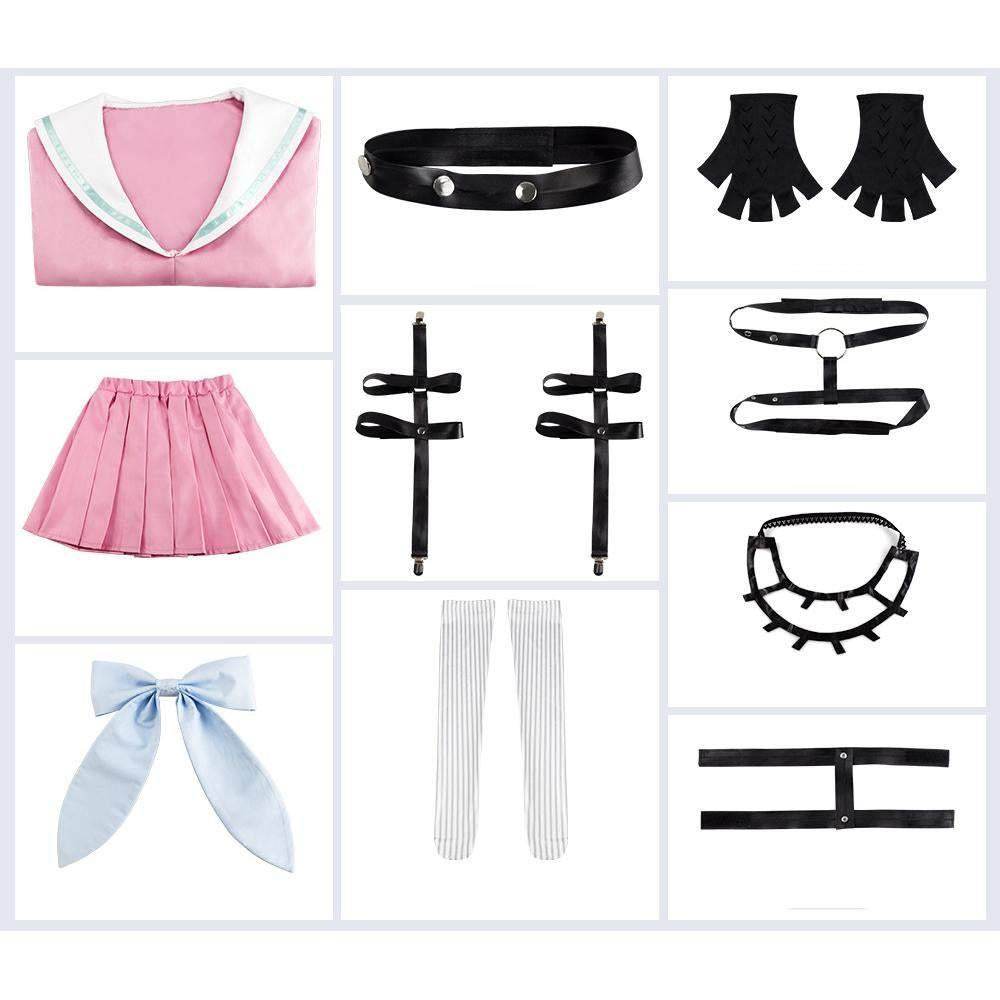Miu Iruma Costumes for Girls Danganronpa V3: Killing Harmony Cos Halloween Anime Cosplay - Ecosfun