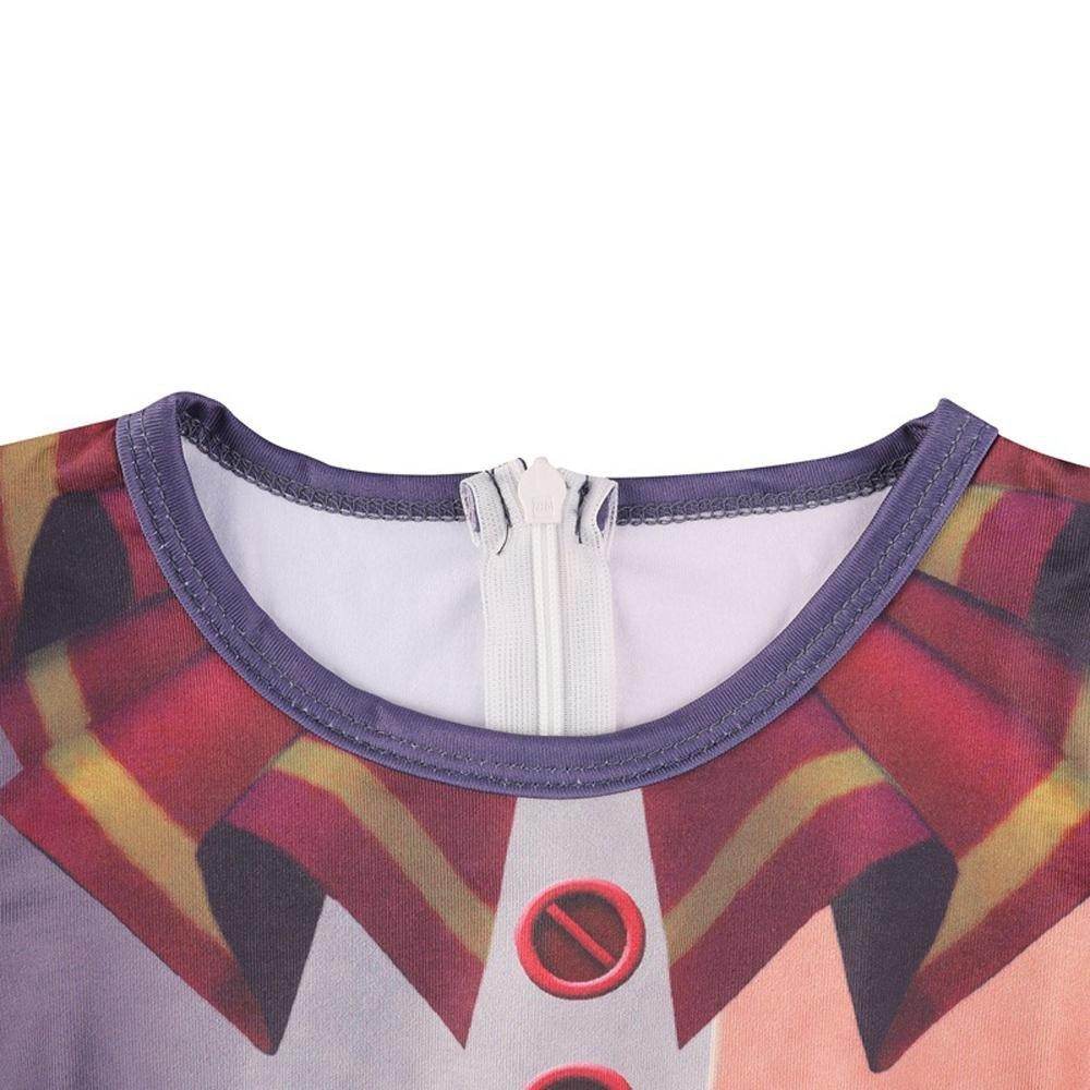 Moondrop Sundrop FNA Cosplay Costume Outfit Sun Clown Costume Halloween for Kids - Ecosfun