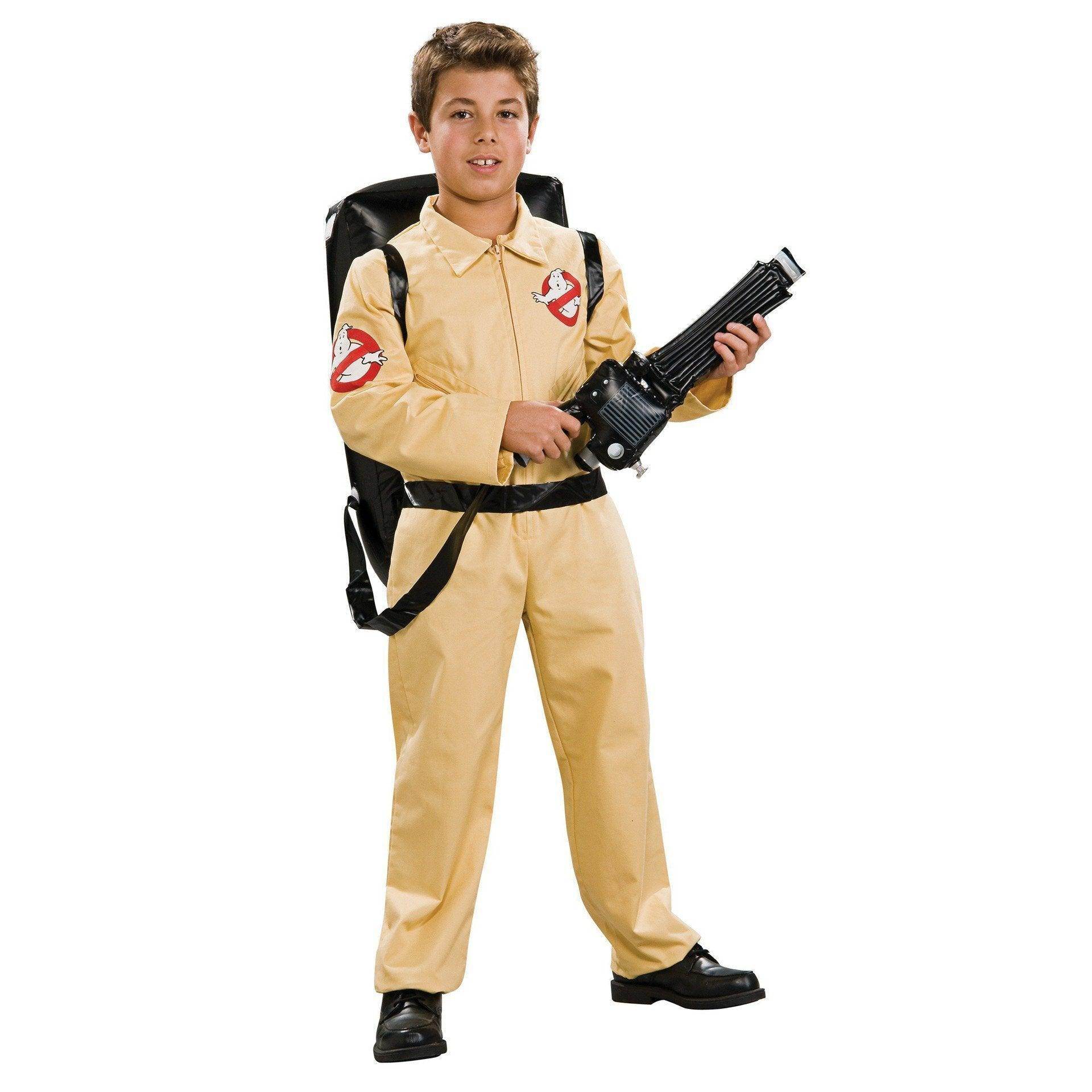 Movie Ghostbusters Costume Halloween Jumpsuit Carnival Suit Cosplay Kids - Ecosfun