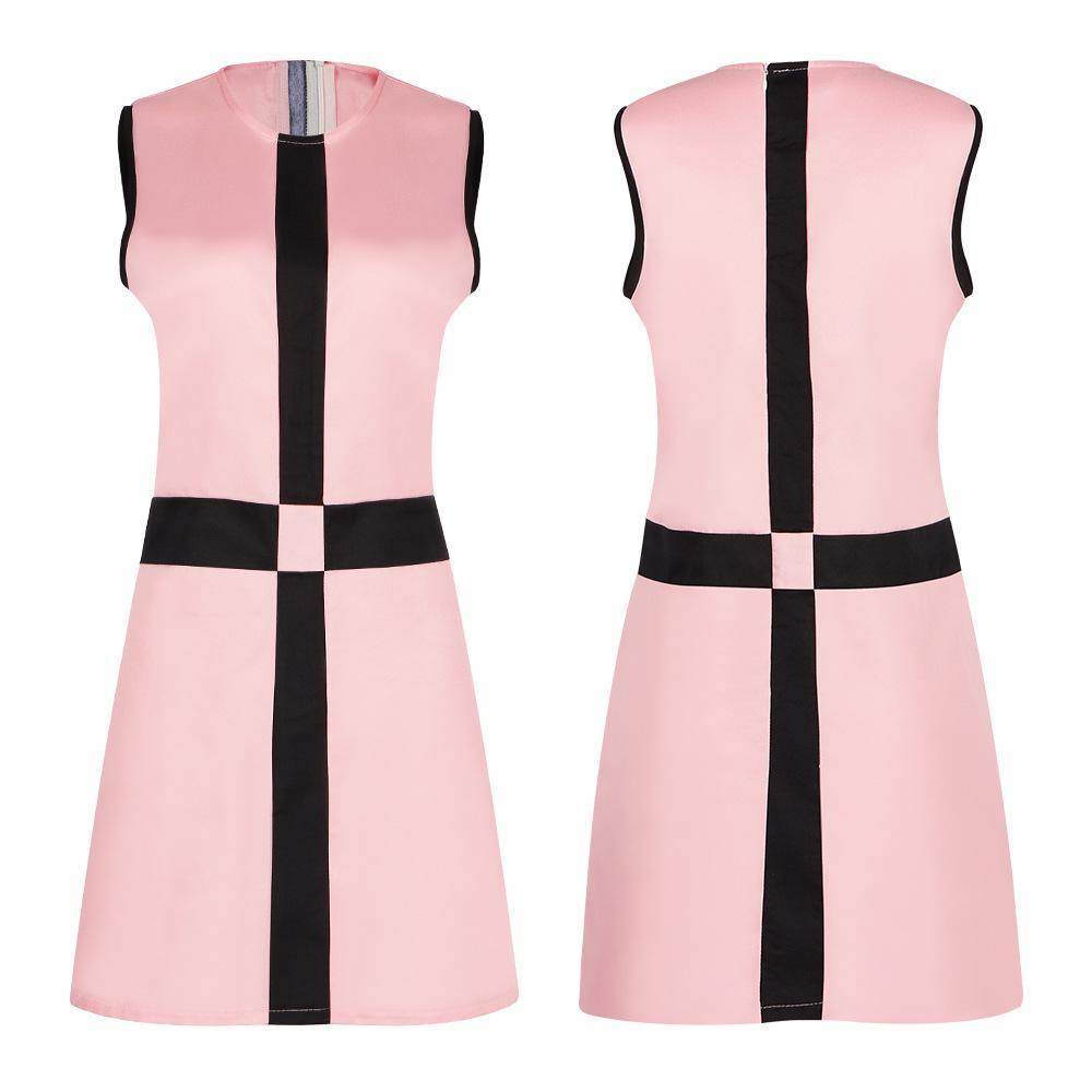 Movie The Queen's Gambit The same Beth Harmon dress cosplay for stage - Ecosfun