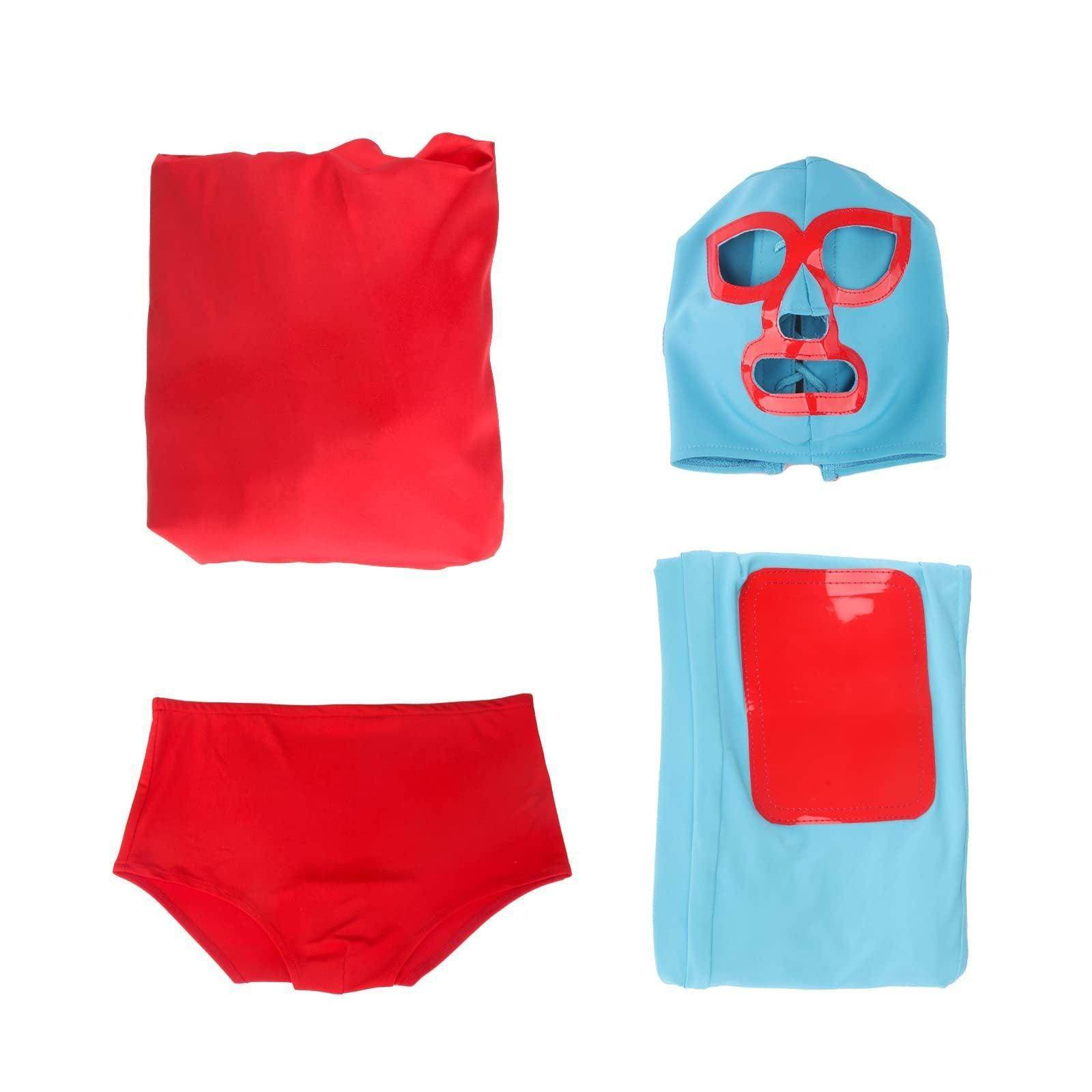 Nacho Libre Costume for Adults with Cape Headgear - Ecosfun