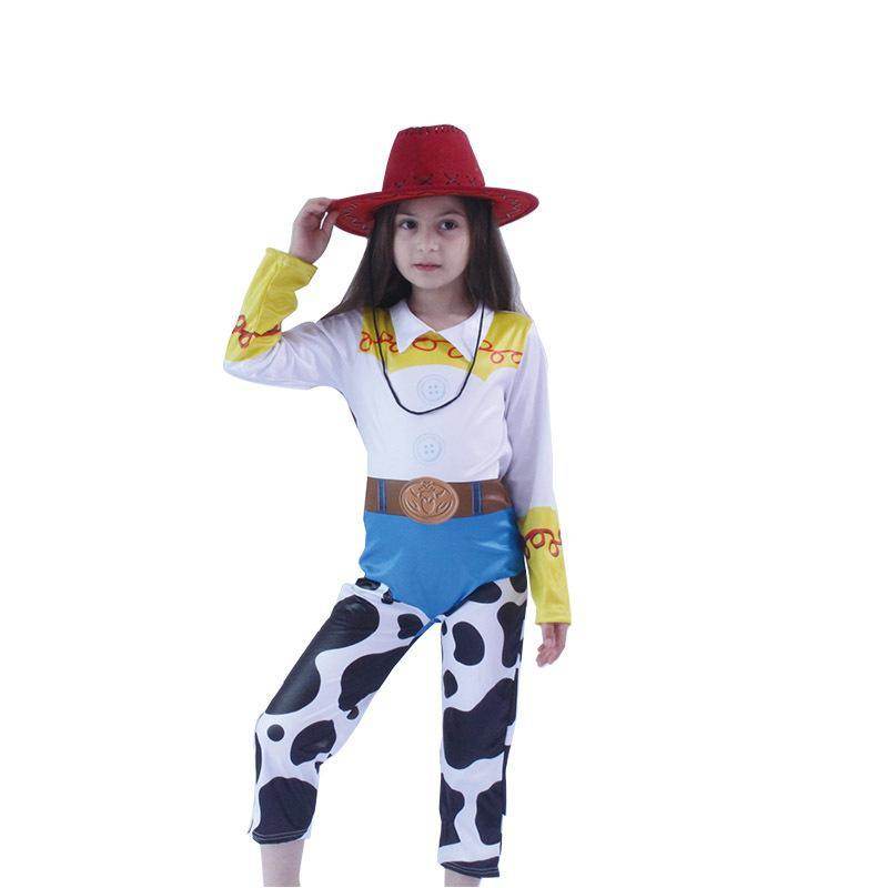 Toy Story 4 Jessie Costume for Kids Girls Boys - Ecosfun