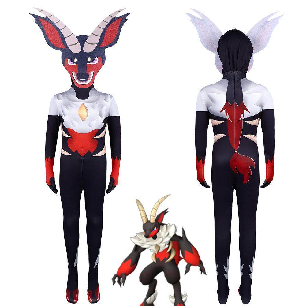 Plawworld Game Grizzbolt Depresso Cattiva Incineram Costume Cosplay Jumpsuit - Ecosfun