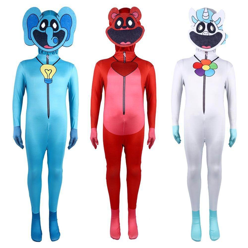 Poppy Playtime Costume Game Bobby Bearhug Craftycorn Bubba Bubbaphant Zentai Cosplay Halloween - Ecosfun