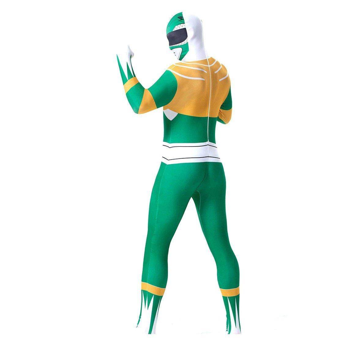 Power Ranger Zentai Bodysuit Costume Halloween Cosplay - Ecosfun