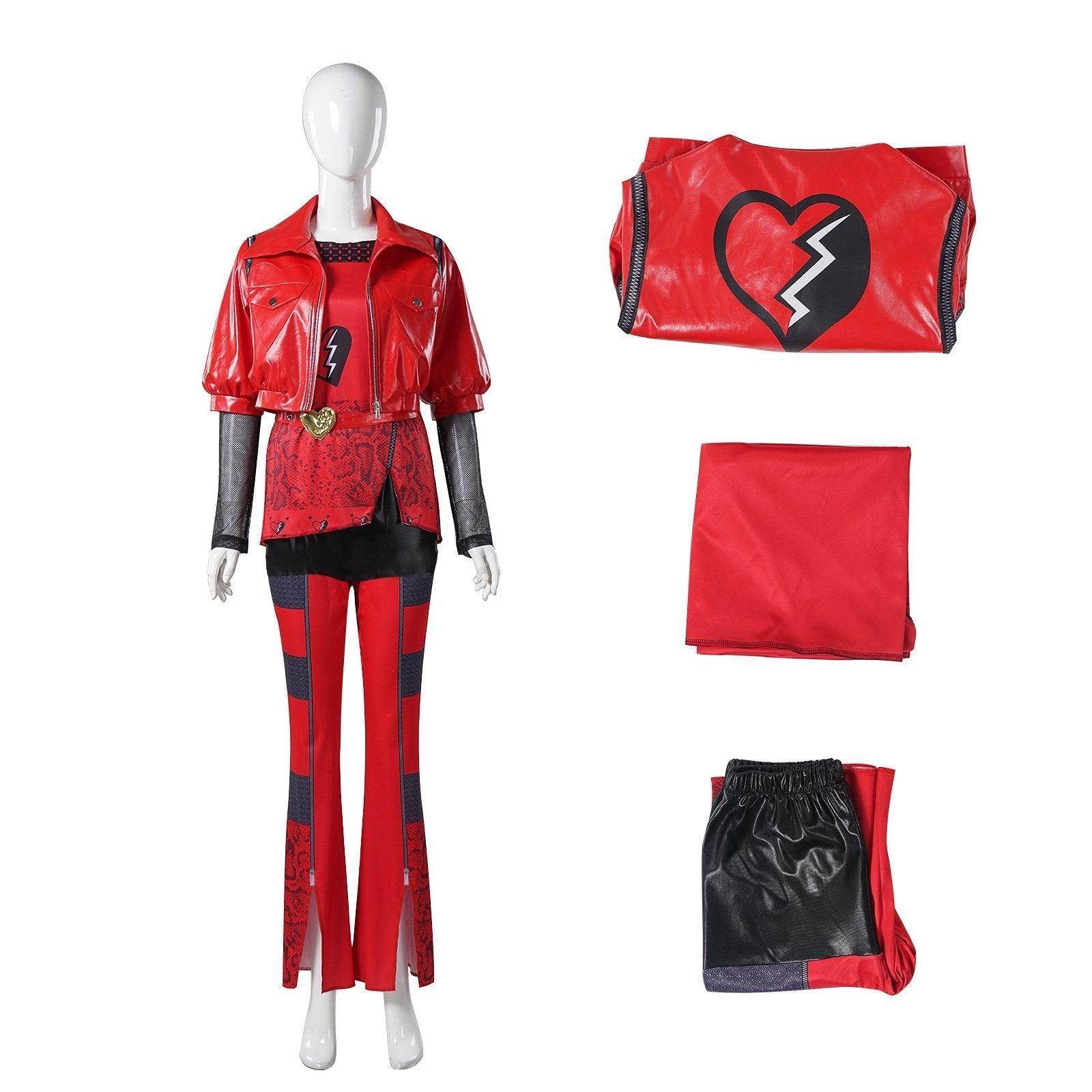 Red from Descendants 4 Queen Of Hearts Costume suit For Adult - Ecosfun