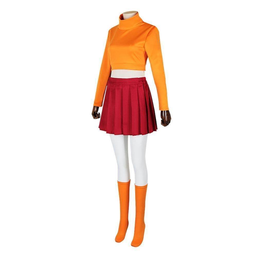 Scoob Scooby-Doo Velma Daphne Costume Cosplay - Ecosfun
