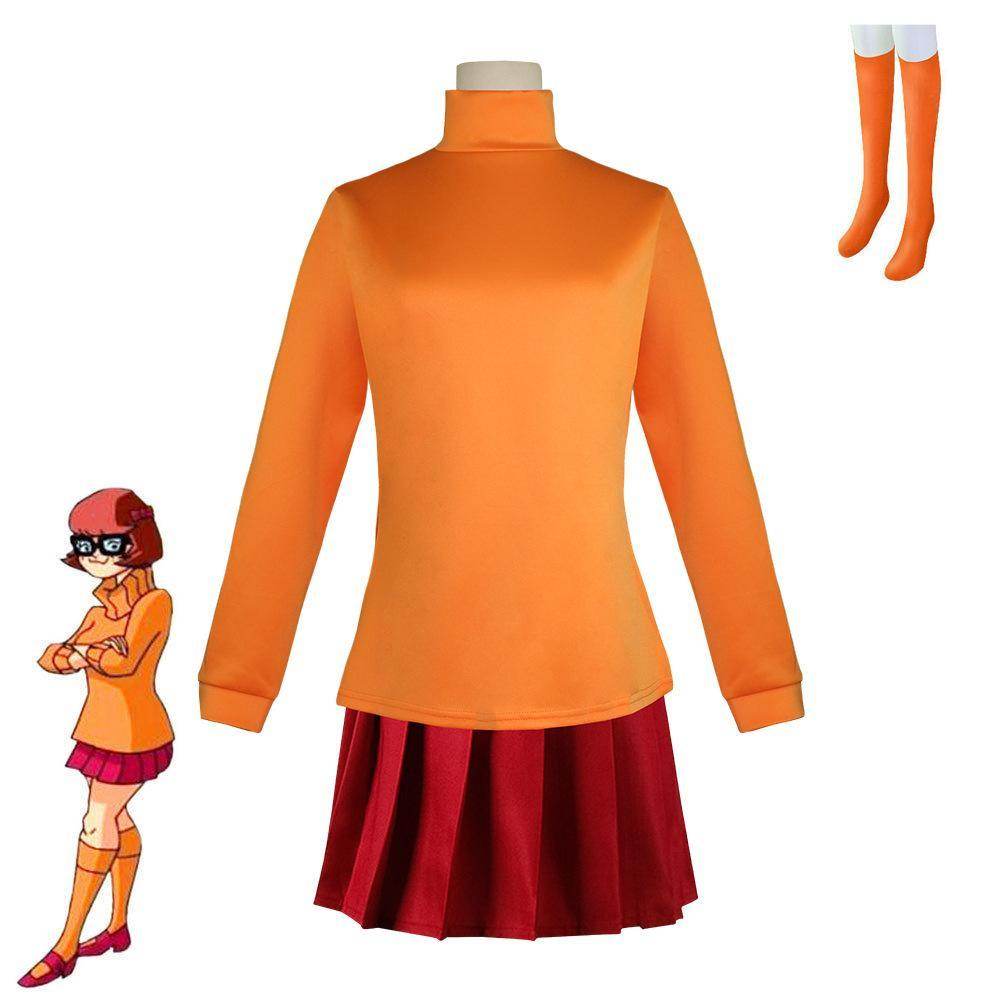 Scooby DooVelma daphne costume cosplay Halloween - Ecosfun