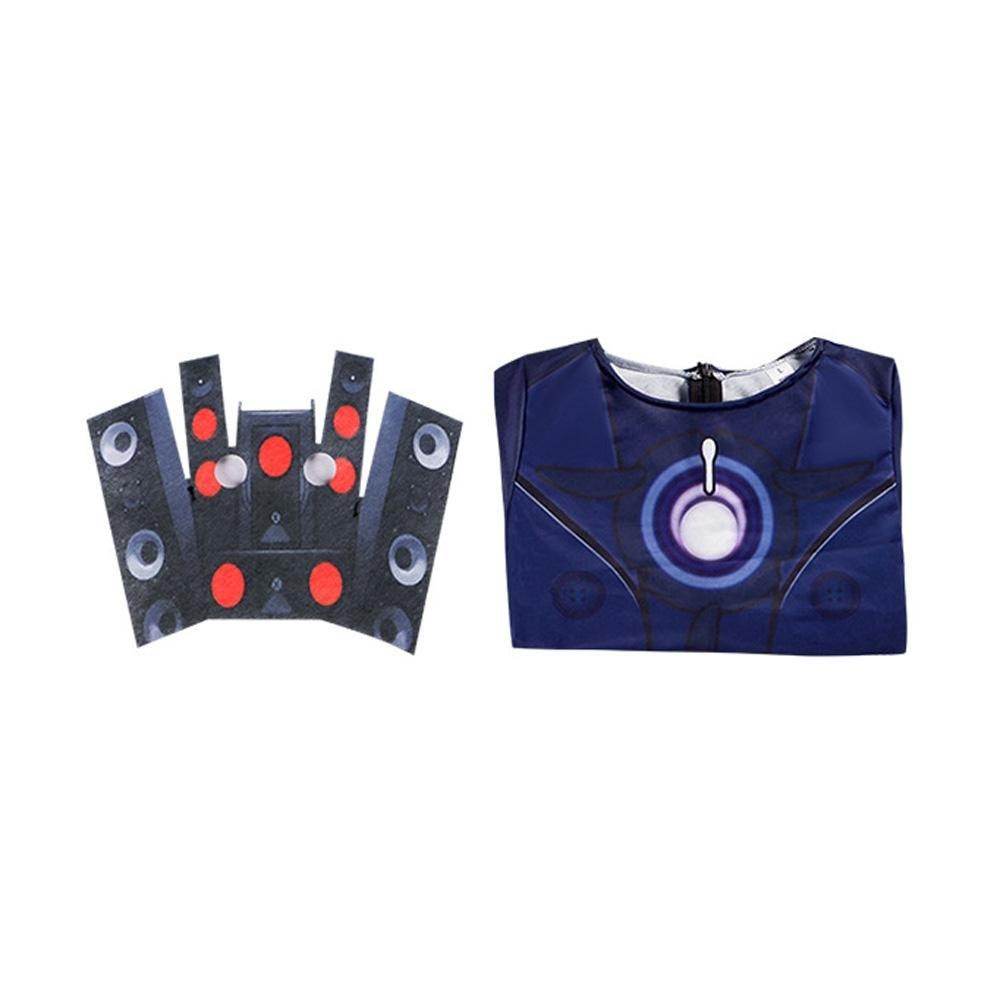 Skibidi Toilet Game Kids Cosplay Costume Jumpsuit Halloween Carnival Suit - Ecosfun
