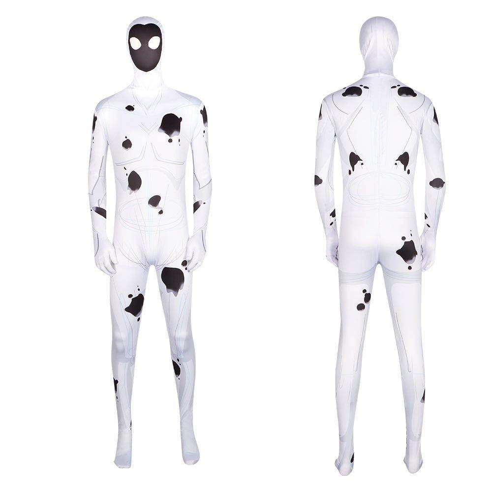 Spider-Man Across the Spider Verse Gwen Stacy Zentai Cosplay Costume Outfits Halloween Carnival Suit Adults - Ecosfun