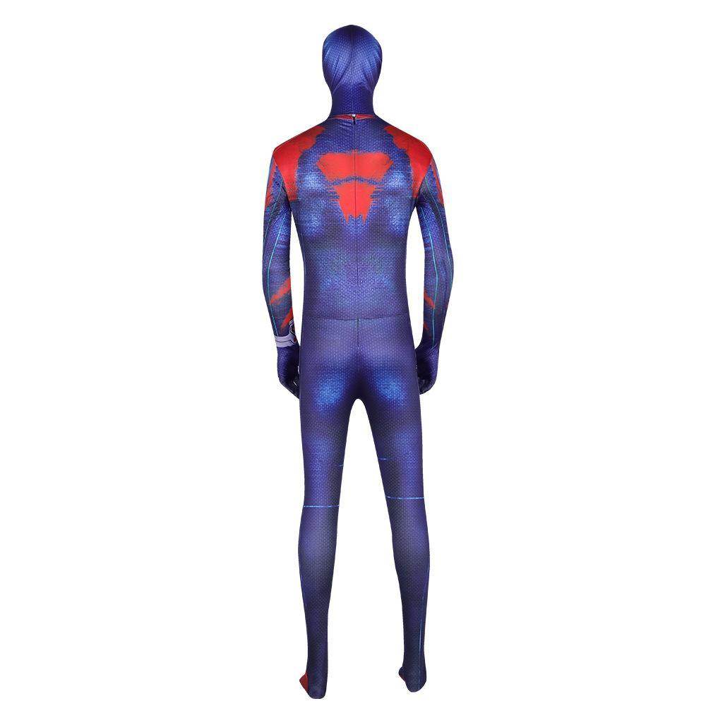 Spider Man Across the Spider Verse Miguel O'Hara Zentai Cosplay Costume Outfits Halloween Carnival Suit Adults - Ecosfun