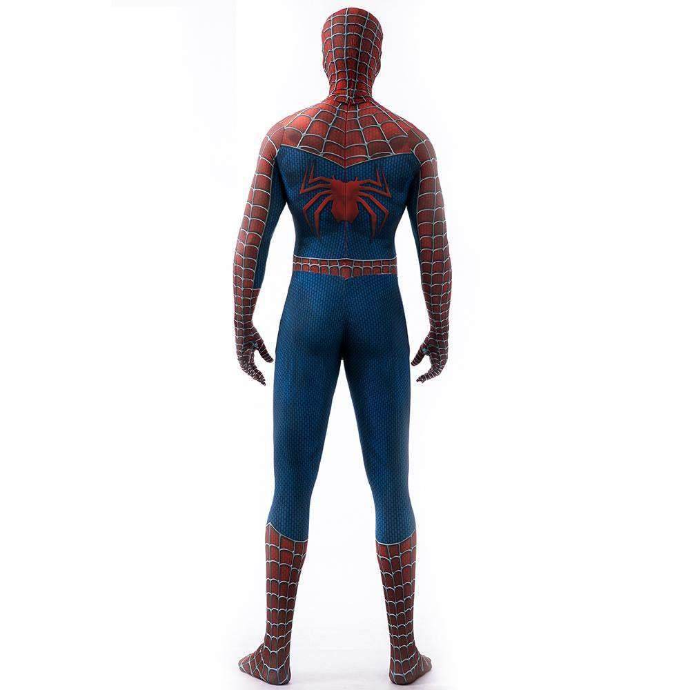 Spider-Man Tony Costume Cosplay Jumpsuit Superhero Bodysuit Tights Halloween - Ecosfun