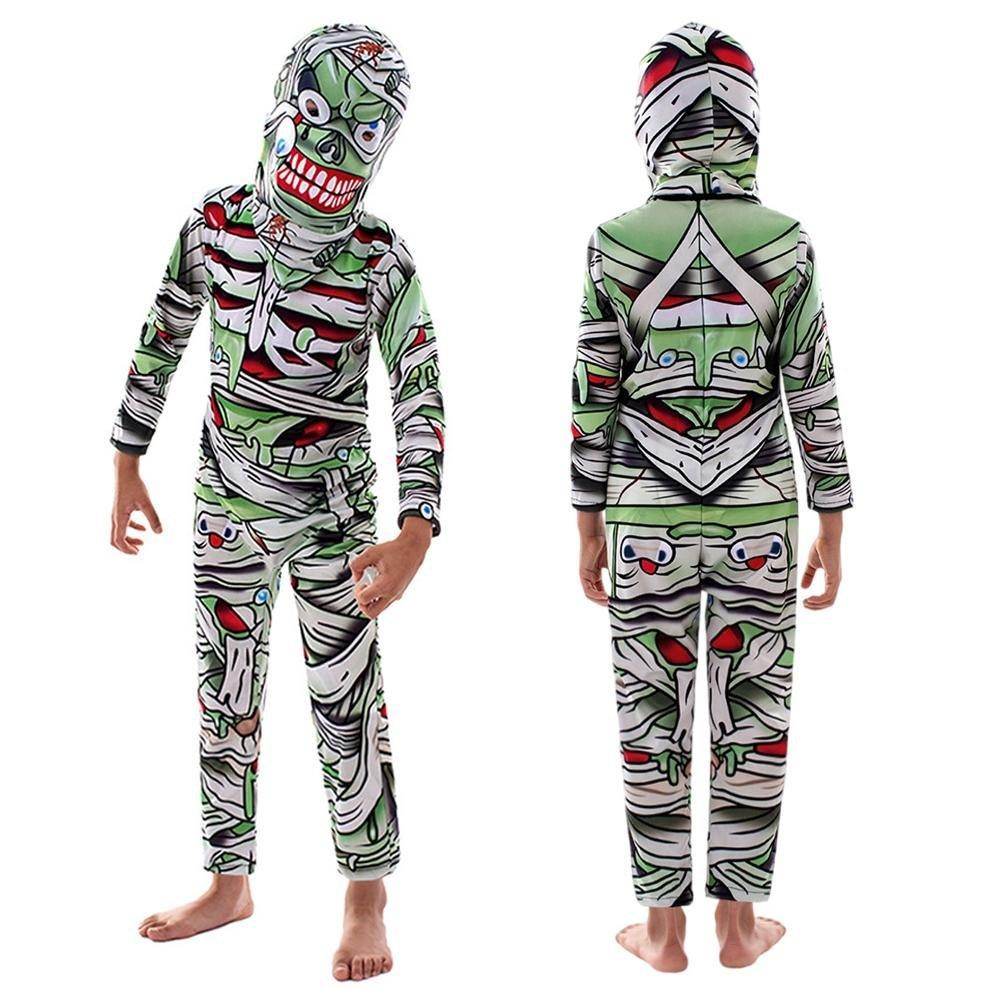 Teens Mysterious Mummy Costume Horror Fancy Dress Adult Egypt Costume - Ecosfun