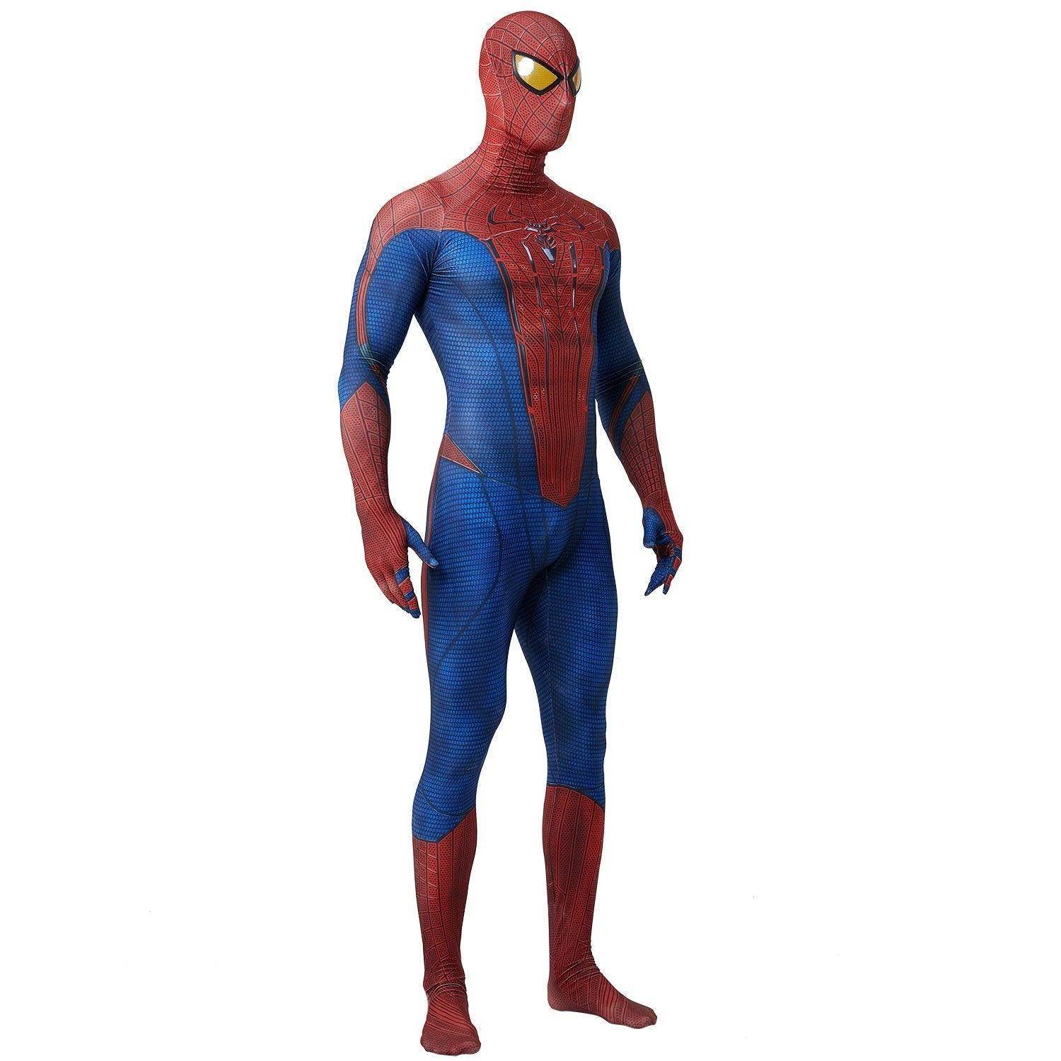 The Amazing Spider-Man Peter Parker With Yellow Eyed Cosplay Costume - Ecosfun