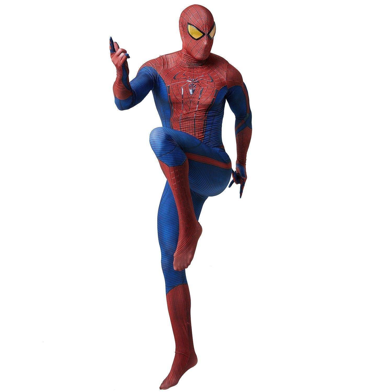 The Amazing Spider-Man Peter Parker With Yellow Eyed Cosplay Costume - Ecosfun