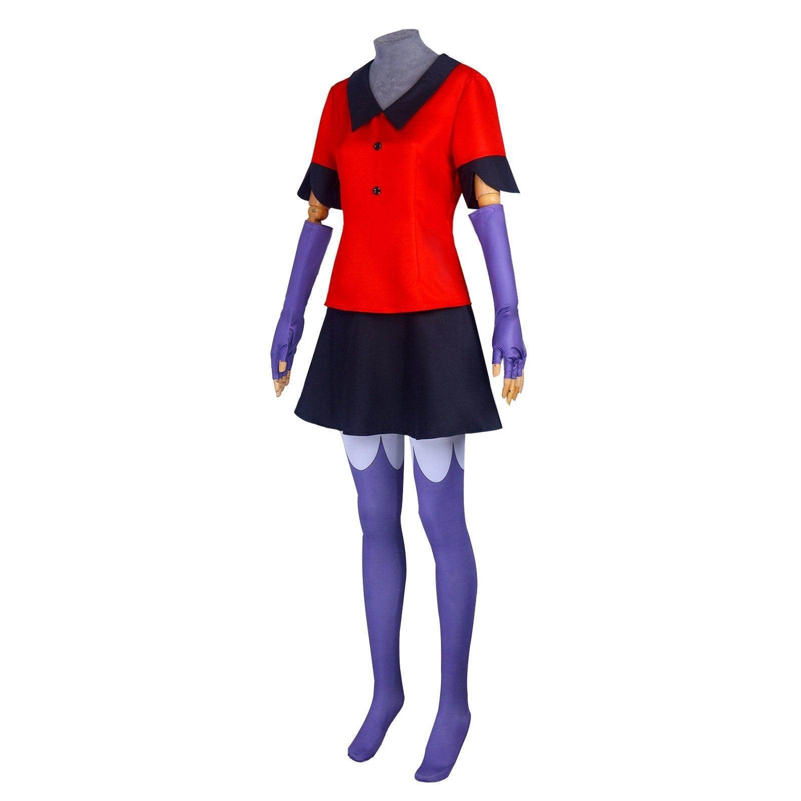 Vaggie Hazbin Hotel Adult Cosplay Costume Outfits Carnival Suit - Ecosfun