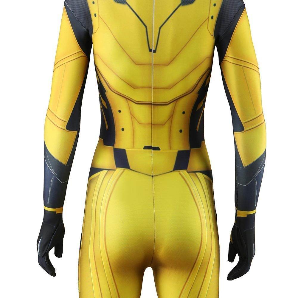 Women Wolverine Costume X23 Logan Halloween Cosplay Jumpsuit Deadpool 3 Dafne Keen Yellow - Ecosfun