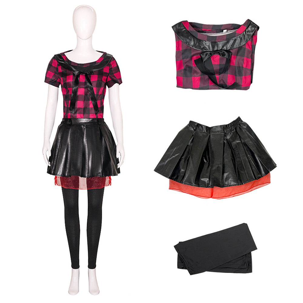 Lisa Frankenstein Misty Cosplay Costume Women Black Outfit Party Carnival
