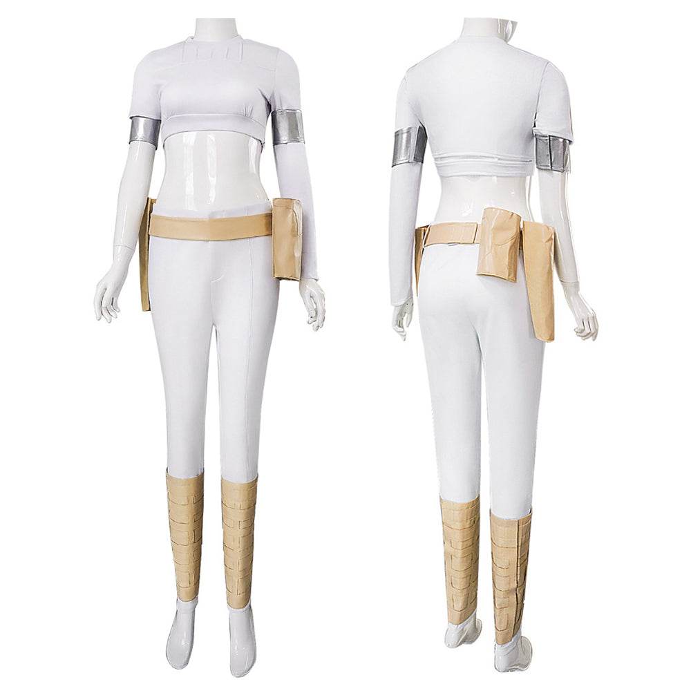 Adult and Kids Padme Amidala Outfits Carnival Suit Cosplay Costume - Ecosfun
