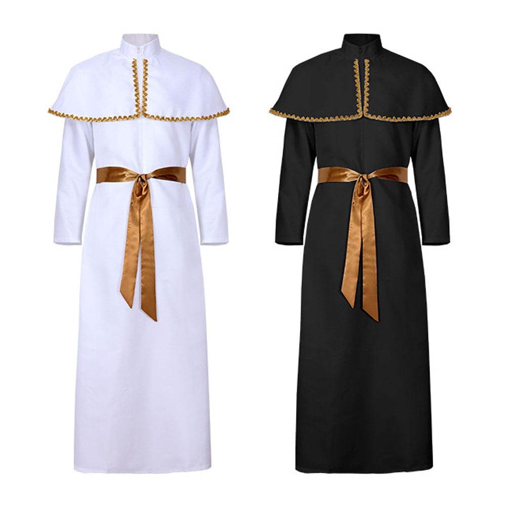 Men's Pope Costume Halloween Medieval Cosplay - Ecosfun